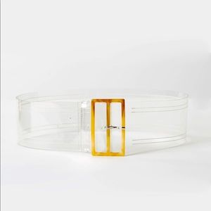 Tibi PVC 3 Inch Belt